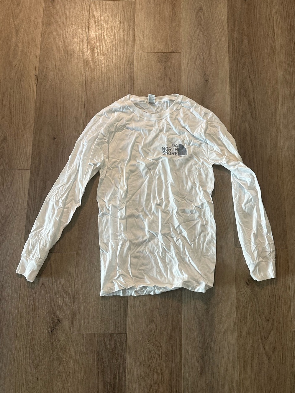 fruit of the loom white long sleeve